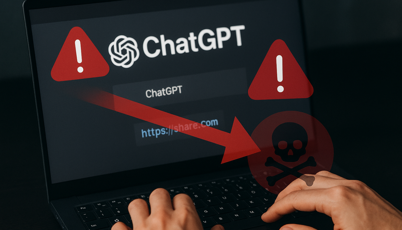ChatGPT Share Links Exploited for Malware Delivery and Fake Outages