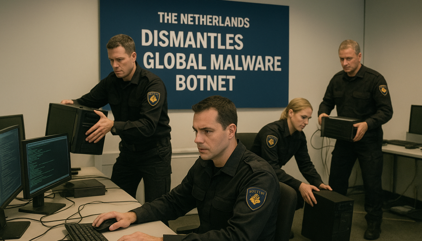 Dutch Government Takes Down Major Malware Botnet Affecting 17 Million Devices