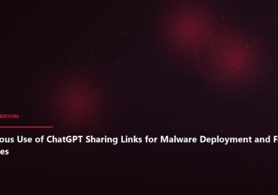 Malicious Use of ChatGPT Sharing Links for Malware Deployment and Fake Outages